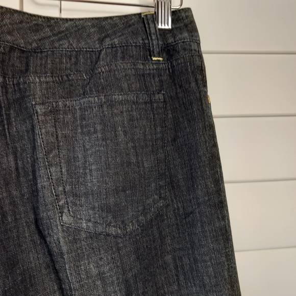 Autograph Weekend Cotton Jeans Indigo Size 12 Long Bootcut Stretch BNWT - Picture 8 of 13